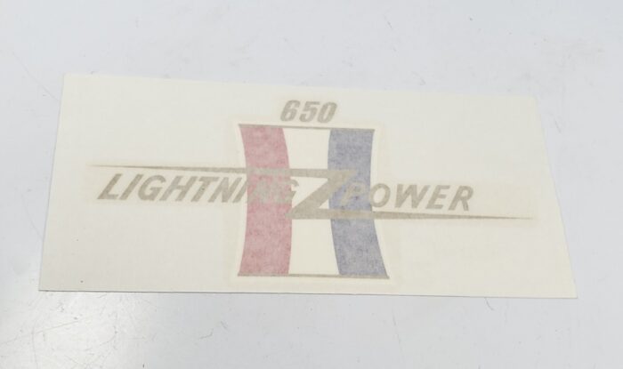 BSA "650 Lightning Power" Decal - 7.5" x 3.5"