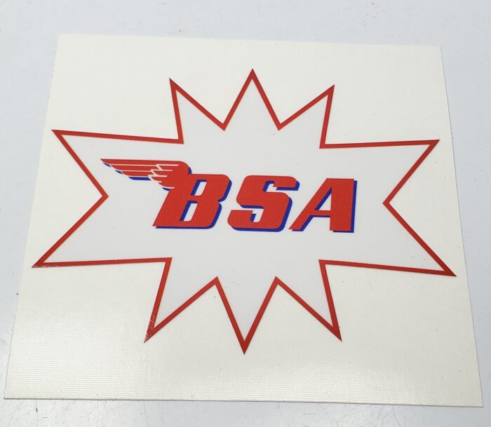 BSA Logo Decal - 127mm x 107mm
