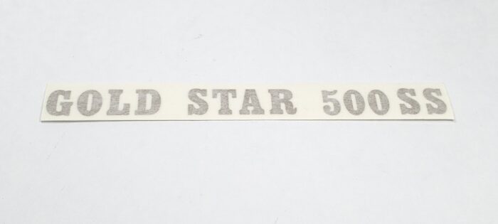 BSA Gold Star 500SS Decal Set - Sold in Pair - 5-1/2" x 1/2"