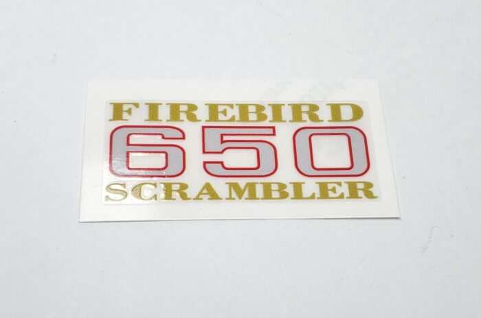 BSA Firebird Scrambler 650 Decal - 75mm x 33mm