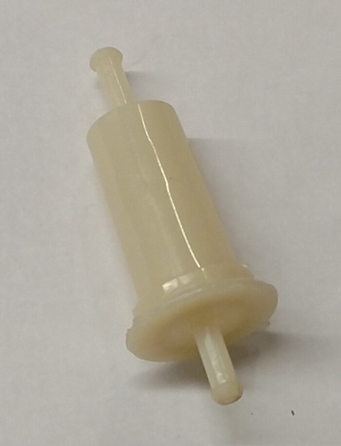 Fuel Filter - Plastic - 1/4" Barbs