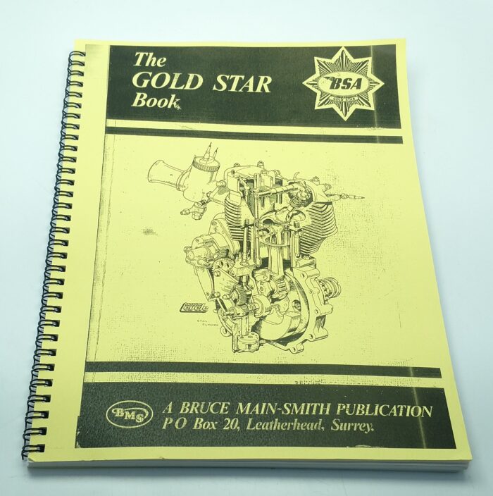 The Gold Star Book Service Manual and Parts Book - Reprint
