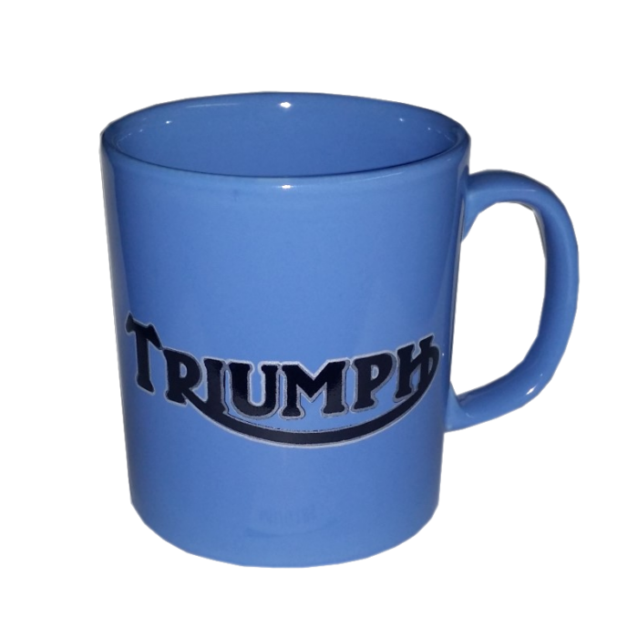 "Triumph" Logo Coffee Mug - Blue