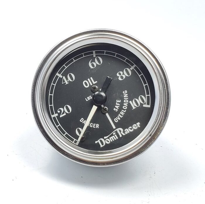 2" Universal Oil Pressure Gauge - NOS - "Domi Racer" Surplus - Japan - Image 3