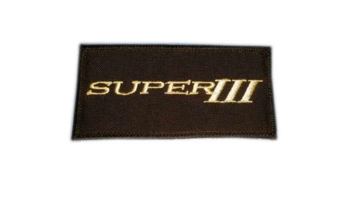 Triumph "Super 3" Patch - 4" x 2"