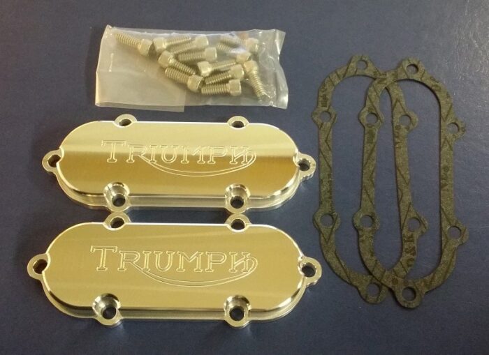 Triumph T140 Alloy Tappet Inspection Covers - USA
