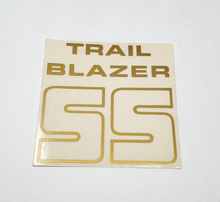 Triumph Trail Blazer SS Decal - Gold - 3-1/8" x 3-3/8"