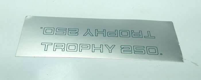 Triumph Trophy 250 Decal Set - 8-7/8" x 1" - Sold in Pair - Needs to be Cut - Image 2