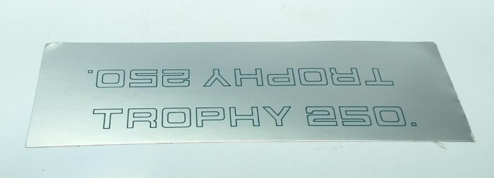 Triumph Trophy 250 Decal Set - 8-7/8" x 1" - Sold in Pair - Needs to be Cut