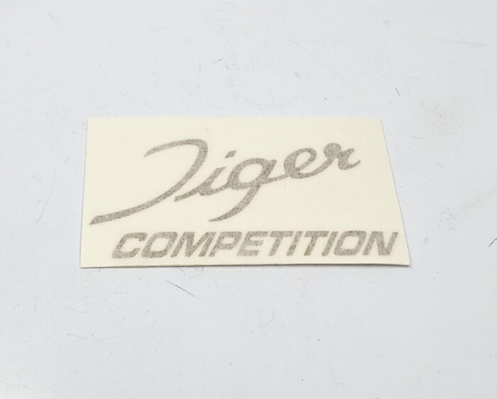 Triumph Tiger Competition Decal - Gold - 2-5/8" x 1-5/16"