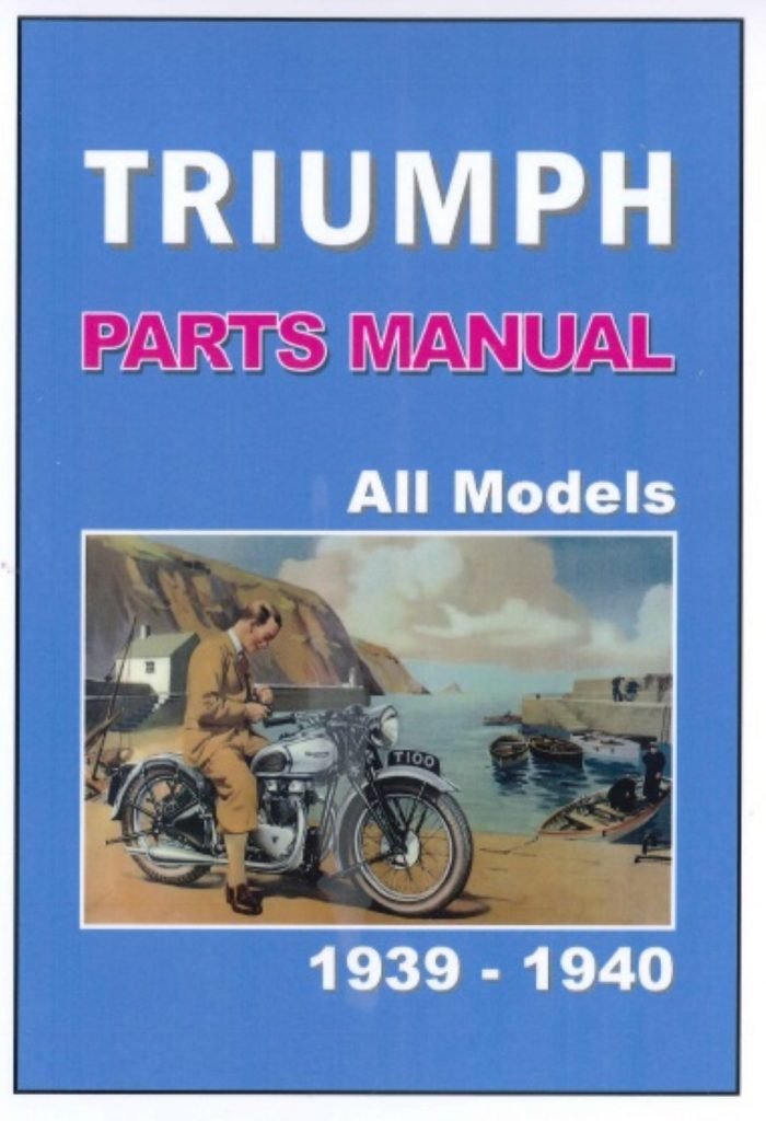 TRIUMPH PRE-UNIT PARTS BOOK FOR 1958  650 & 500 MODELS