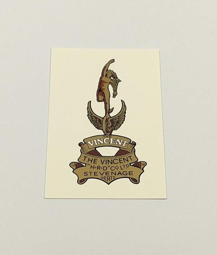 Vincent Mercury Decal - Tank Top