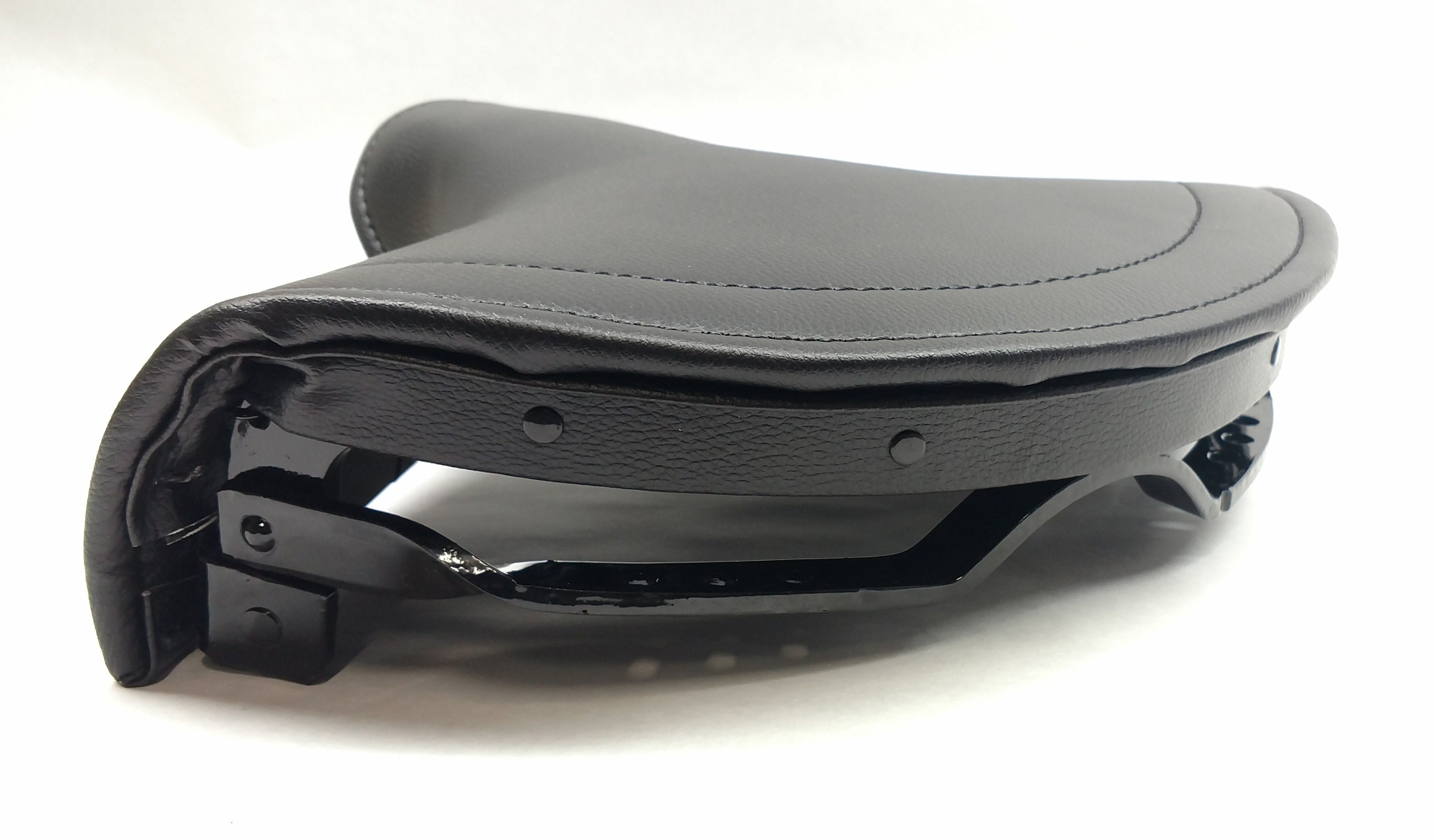 Details about   LYCETTE saddle Leather seat for classic motorcycles BSA custom Triumph 