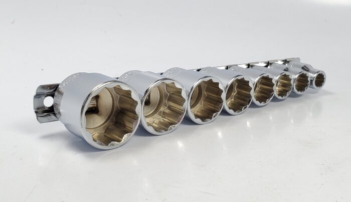 Whitworth Socket Set - 3/8" Drive - 12 Point - Japan - Image 2