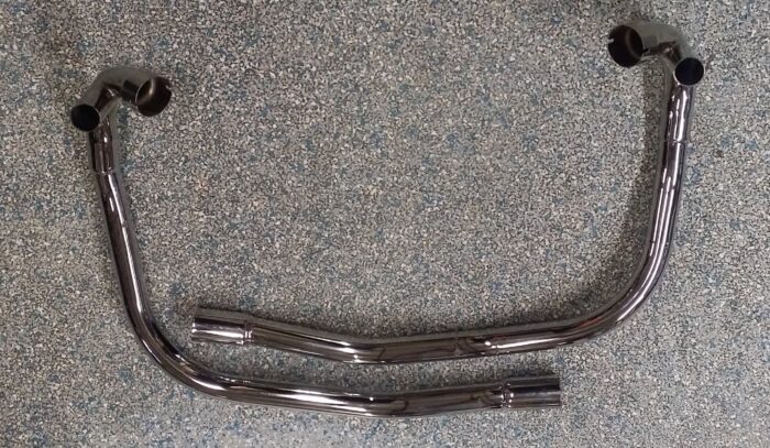 70-9363 / 70-9364 - Thruxton Style Exhaust Pipe Set