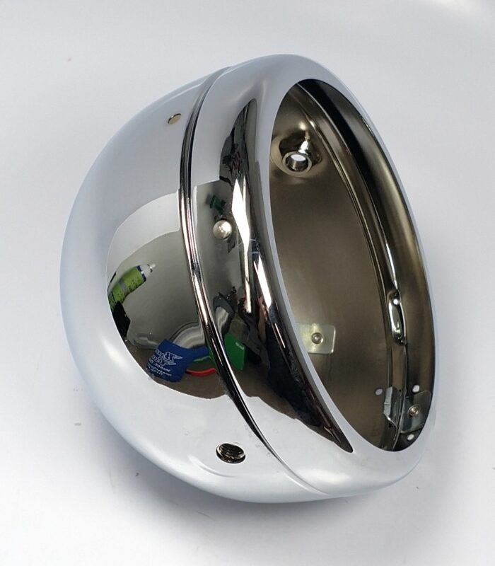 58395 - Chrome Bucket & Rim - New Lucas Reproduction - Image 7
