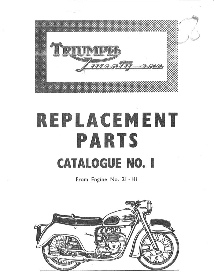 Triumph 1958 Twenty-One 350cc