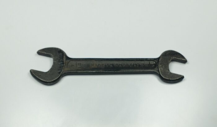 3/8 Whitworth x 7/16 Whitworth - Open Ended Wrench - Made in England