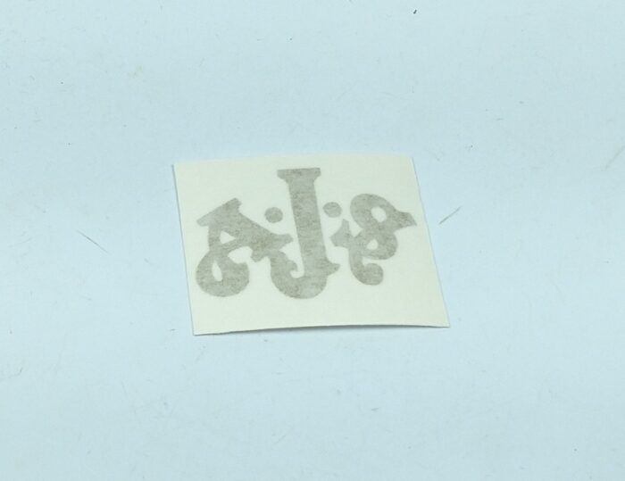 AJS Logo Decal - Gold
