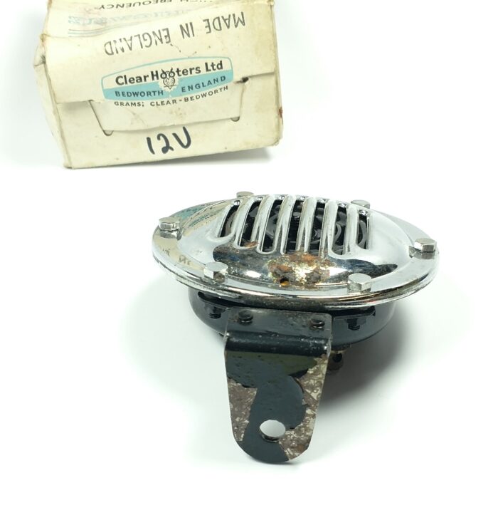 H.F. 140 12V Horn - Clear Hooter LTD - Hurricane High Frequency - Made in England *SEE PHOTOS* - Image 3