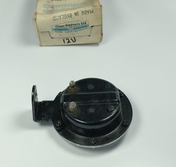 H.F. 140 12V Horn - Clear Hooter LTD - Hurricane High Frequency - Made in England *SEE PHOTOS* - Image 4
