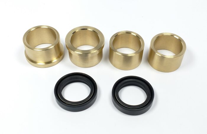 02-2700 - Bushing Set with Fork Seals - Top & Bottom - Made in USA - Image 3