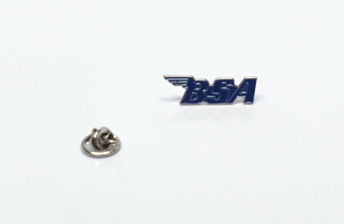 BSA Winged Blue Logo Pin