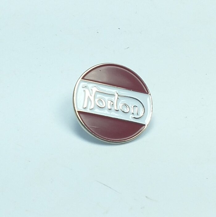 Norton Logo Round Pin - Image 2