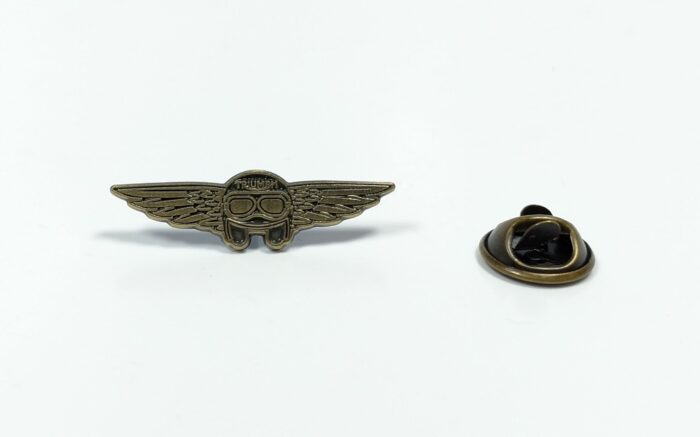 Triumph Helmet with Wings - Copper