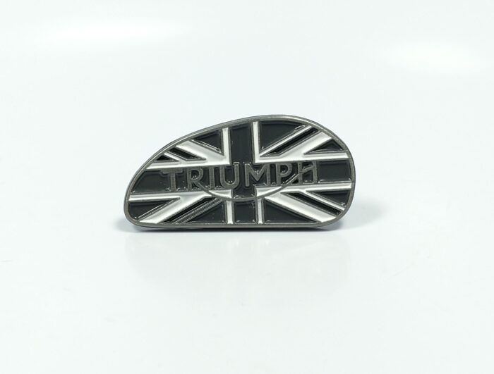 Triumph Union Jack Badge Pin