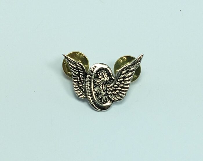 Wheel with Wings Pin - Large