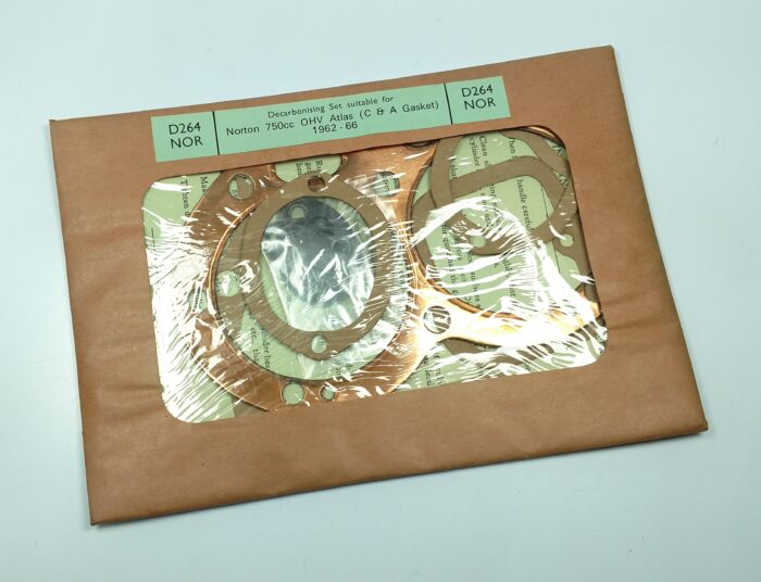 Top End Gasket Set - Norton Atlas 1962-66 - 750cc OHV - England - D264-NOR