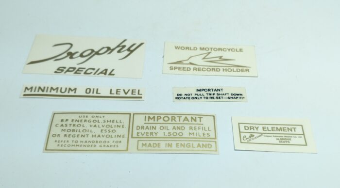 Decal Set - 1967 Triumph TR6C - Image 2