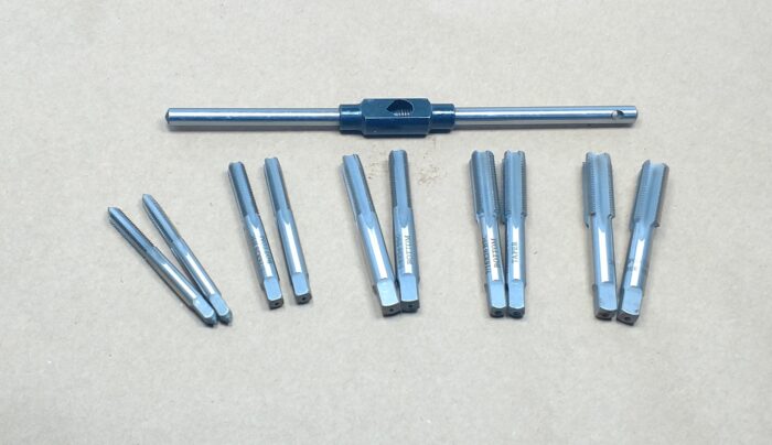 Tap Set - 1/4" thru 1/2" x 26