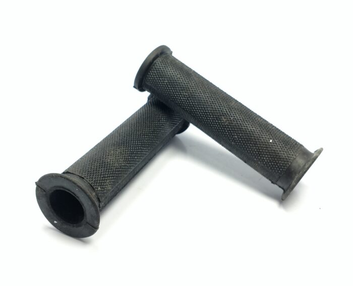 Amal Grip Set, Classic Waffle, Made in India, Black - 7/8"
