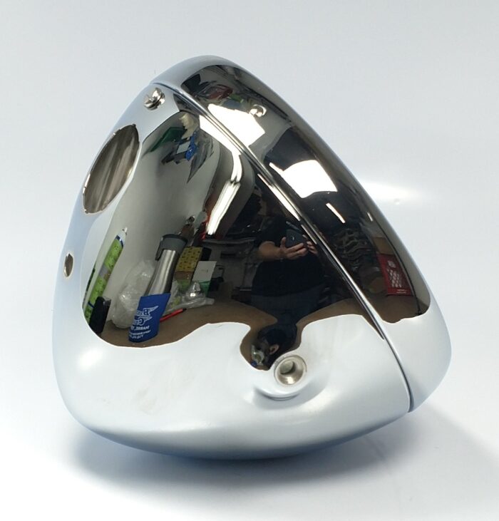 99-9971 - 7" Headlight Shell - Warning Light by Switch - 1967 - UK