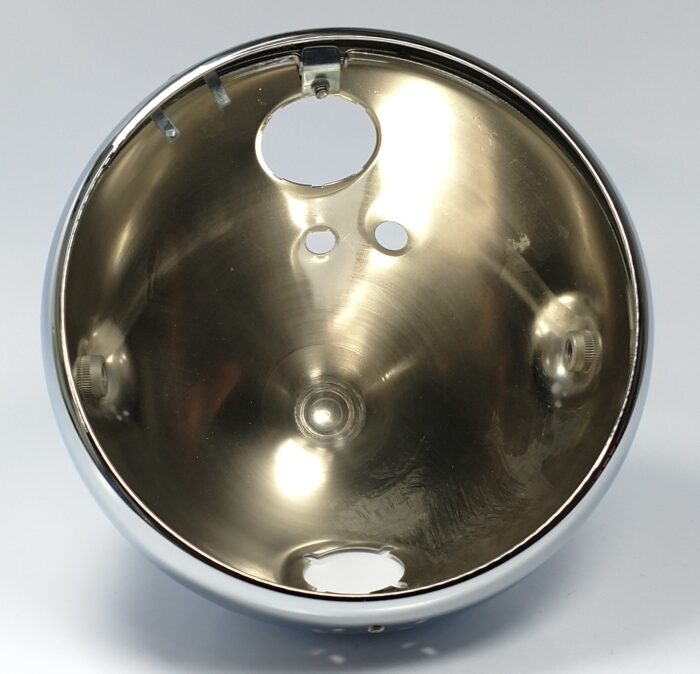 99-9971 - 7" Headlight Shell - Warning Light by Switch - 1967 - UK - Image 5