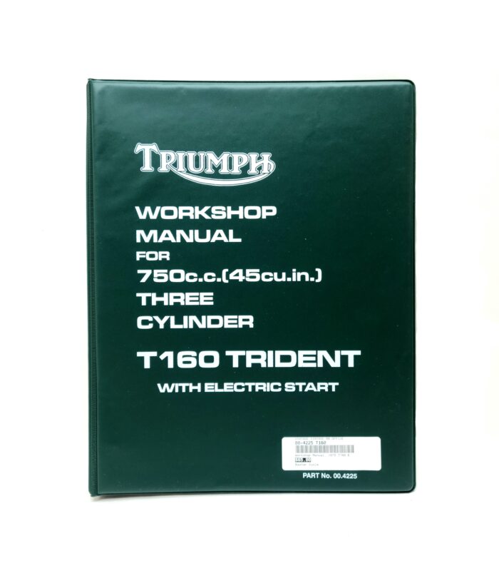 00-4225 - T160 Service Manual - Reprint