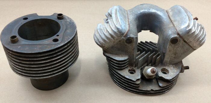 Head and Cylinder with +.040" Piston - Triumph T20 Tiger Cub - Image 9