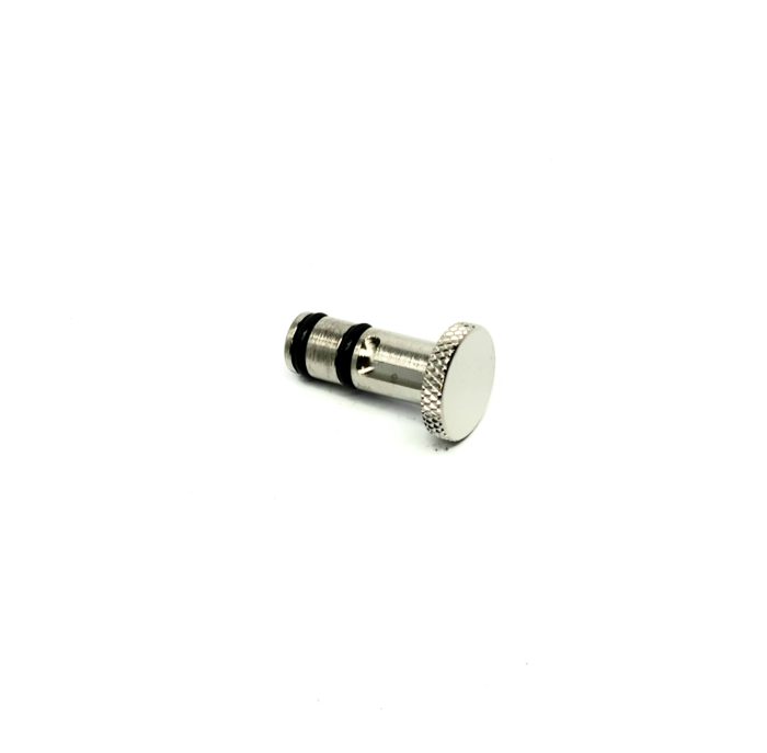 Petcock Push / Pull Style Plunger - Nickel - USA