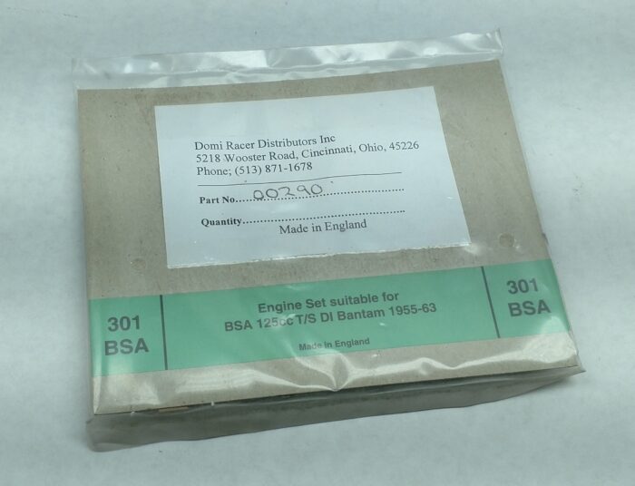 Engine Gasket Set - BSA Bantam D1 - 125cc - 1955-63 - UK - Image 2
