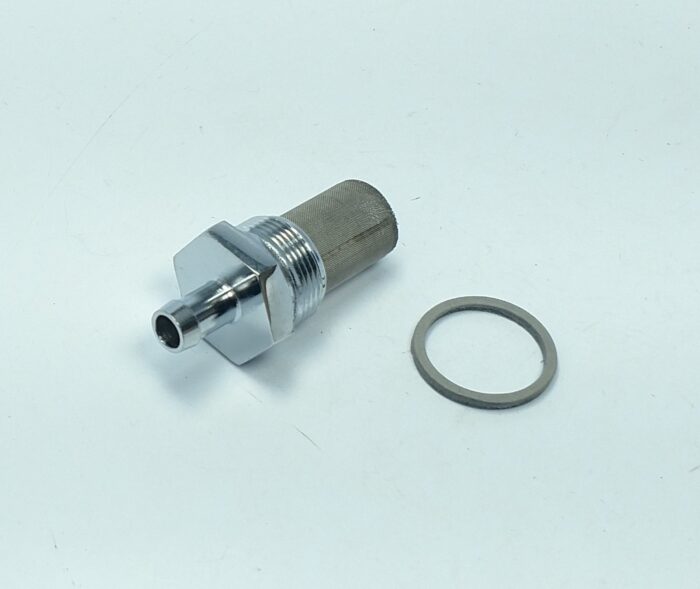 82-3179 - Chrome with Barb End