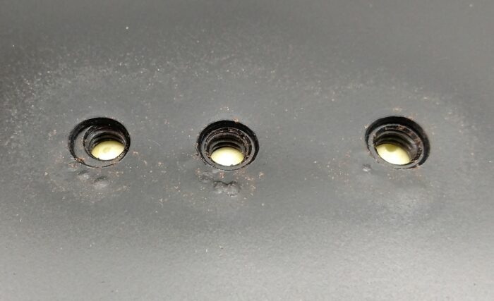 82-4272A - Black Top and Black Piping - UK - SEE DESCRIPTION AND PHOTOS - SMALL PIN HOLE IN SIDE - DISCOUNTED - Image 7