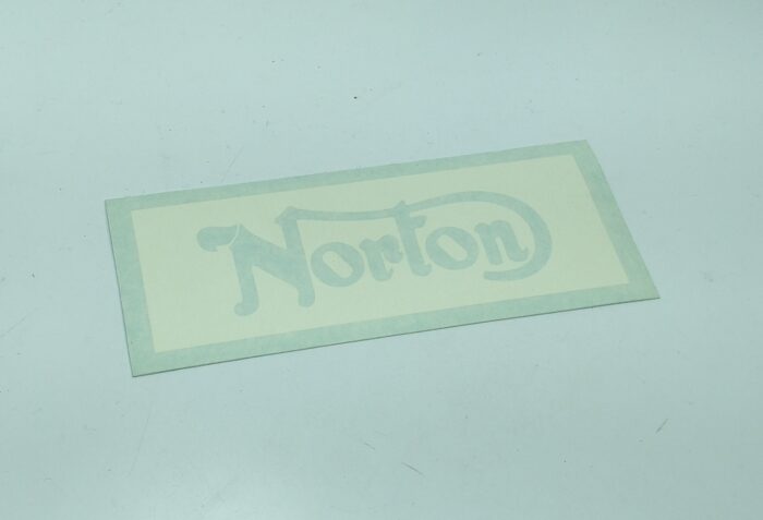 Norton Logo Seat Stencil