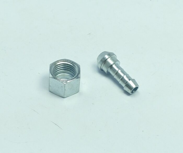 Spigot and Nut - For Triumph Petcock with BSA Fuel Line - Image 2