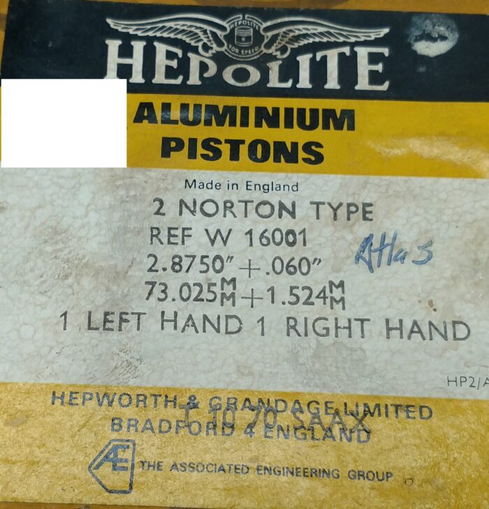 16001 +.060" - NOS - UK - Hepolite - Image 7