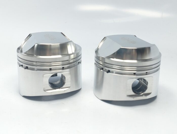 Billet Piston Kit - 9.5:1 - +.020" - 71.50mm Bore - Triumph T120 / TR6 - 650cc - Made in USA - Image 4