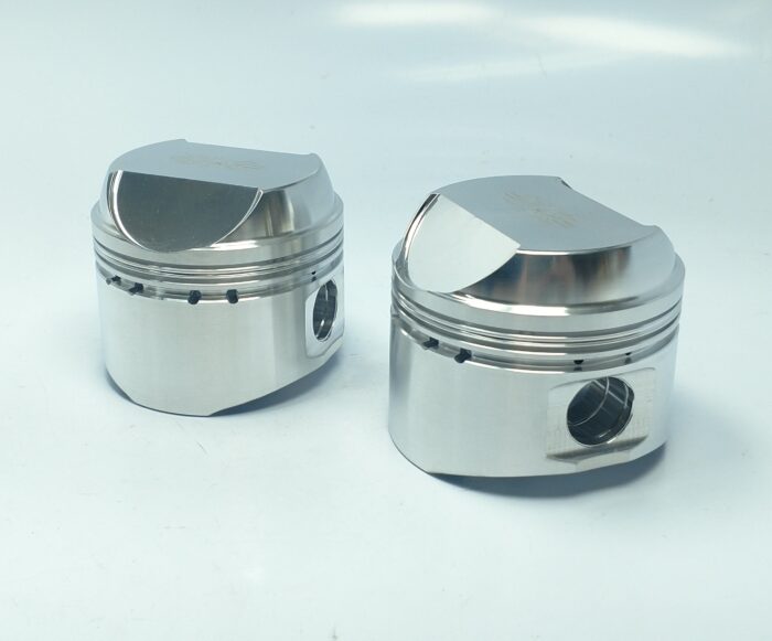 Billet Piston Kit - 9.5:1 - +.020" - 71.50mm Bore - Triumph T120 / TR6 - 650cc - Made in USA - Image 8