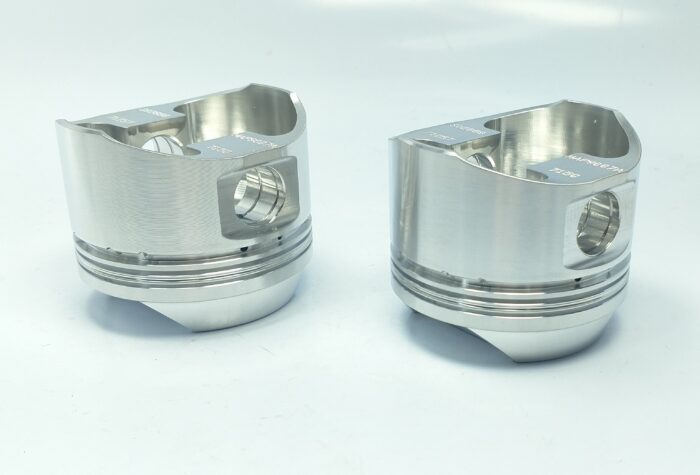 Billet Piston Kit - 9.5:1 - +.020" - 71.50mm Bore - Triumph T120 / TR6 - 650cc - Made in USA - Image 5