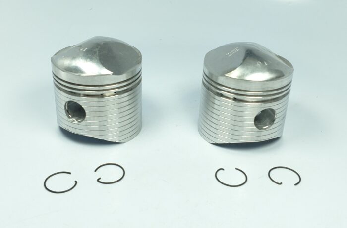 Forged Piston Set +.010" - 9.5:1 Compression Ratio - BSA A10 - USA